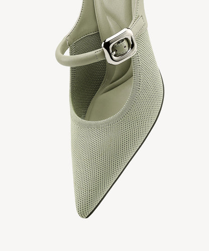 GraceLithe Pointed Toe Heeled Mule