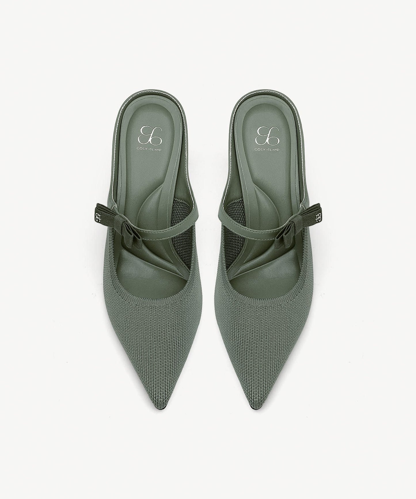 GraceLithe Pointed Toe Heeled Mule