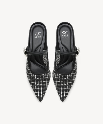 GraceLithe Pointed Toe Heeled Mule