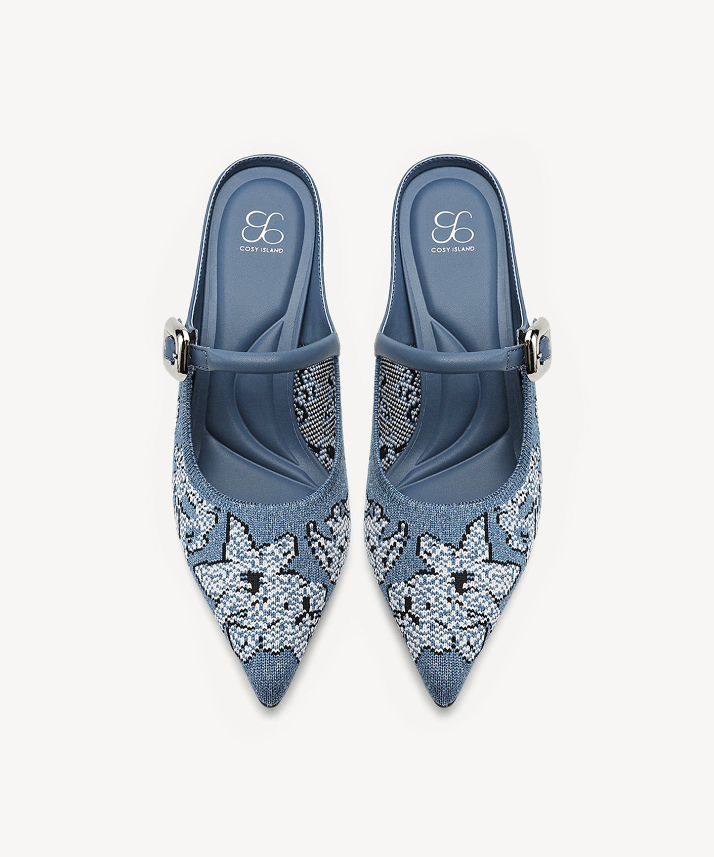 GraceLithe Pointed Toe Heeled Mule