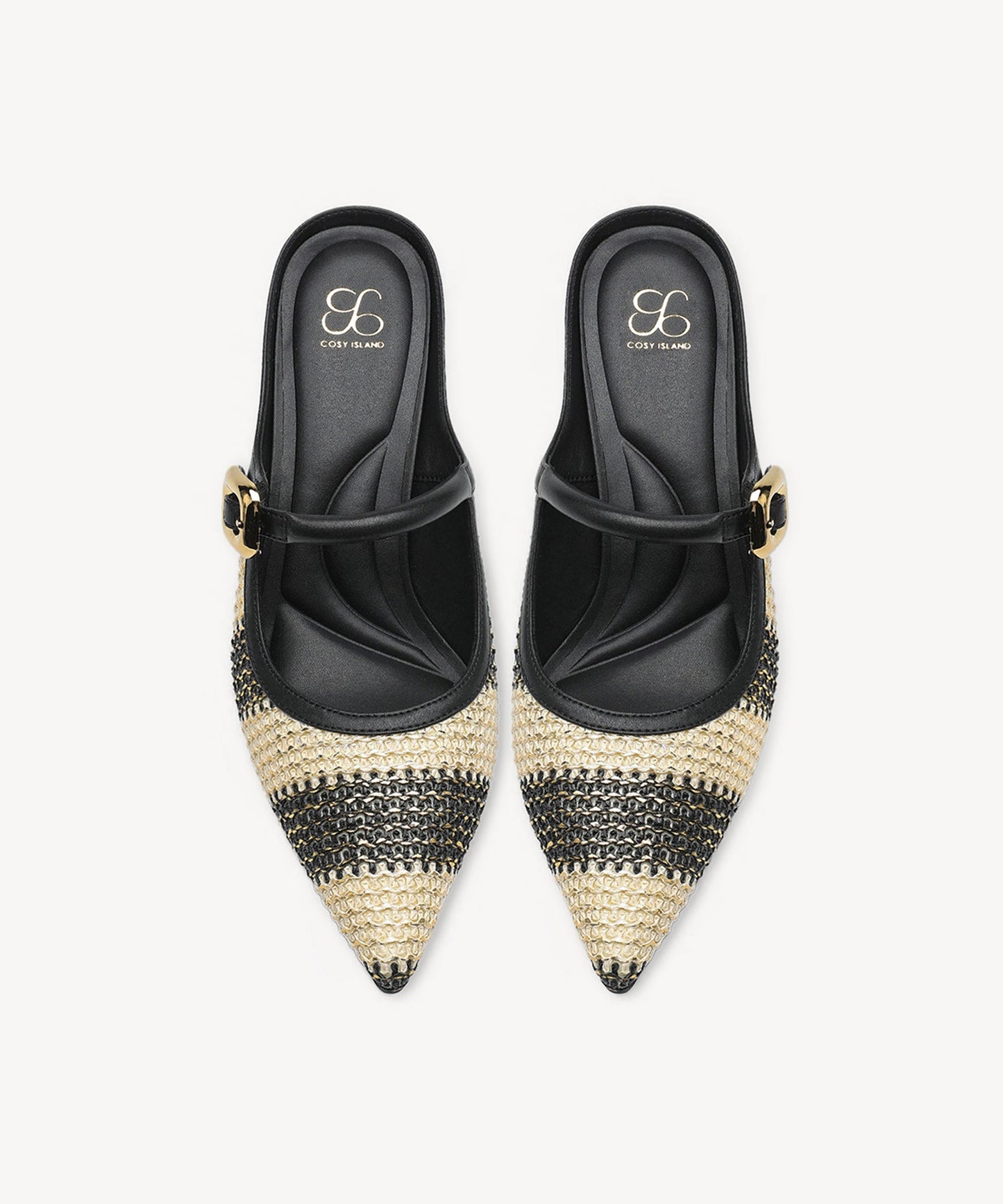 GraceLithe Pointed Toe Heeled Mule