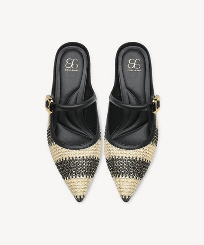 GraceLithe Pointed Toe Heeled Mule