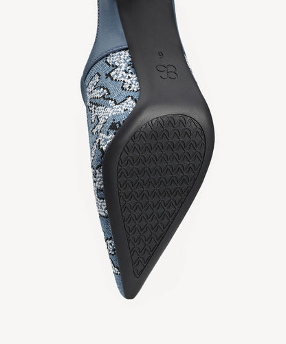 GraceLithe Pointed Toe Heeled Mule