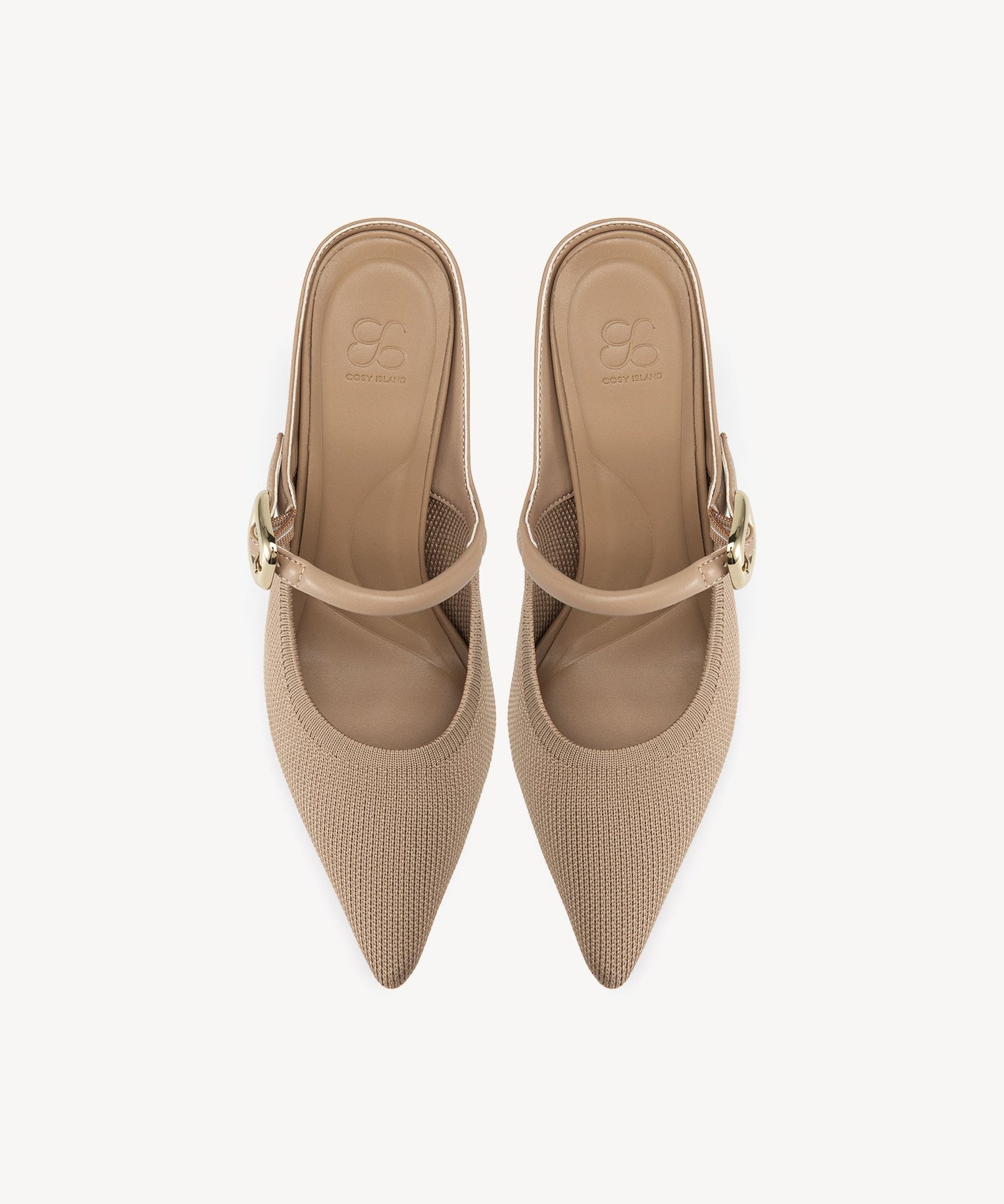 GraceLithe Pointed Toe Heeled Mule
