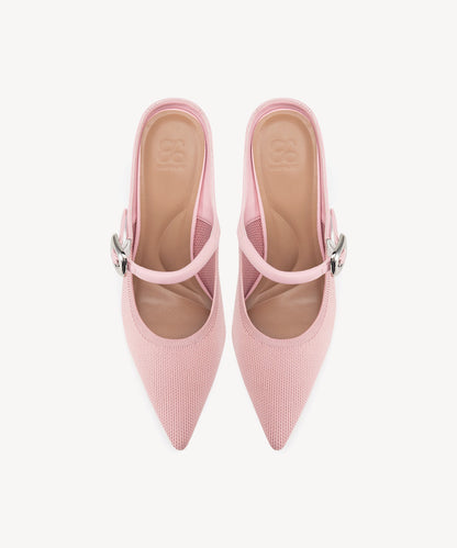GraceLithe Pointed Toe Heeled Mule