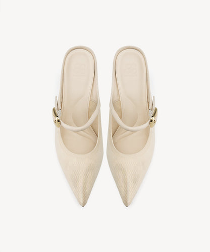 GraceLithe Pointed Toe Heeled Mule