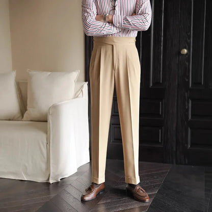 Harlow Plaid Tailored Trousers