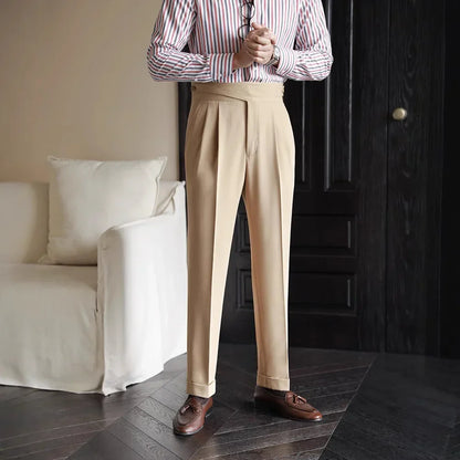 Harlow Plaid Tailored Trousers