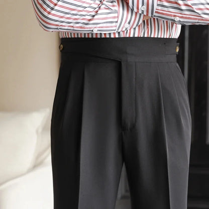 Harlow Plaid Tailored Trousers