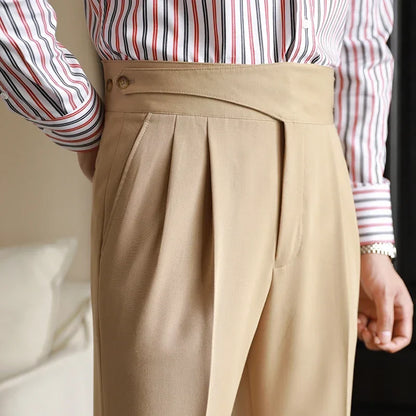 Harlow Plaid Tailored Trousers