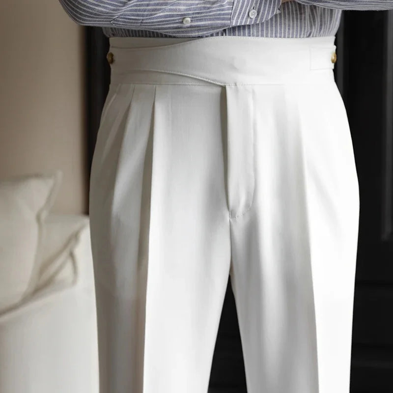 Harlow Plaid Tailored Trousers