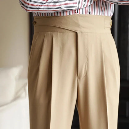Harlow Plaid Tailored Trousers