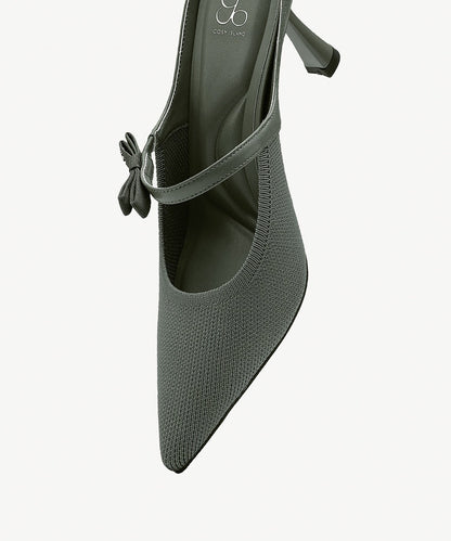 GraceLithe Pointed Toe Heeled Mule